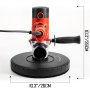 VEVOR Drywall Sander 1200W, Automatic Vacuum System Electric Drywall Sander,Variable Speed 1200-2500RPM, with a Carry Vacuum Bag,6 pcs Sanding Discs,Dust Collection System