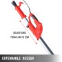 Electric Drywall Sander Extendable Sander With Led Strip Light 750w Disc Sander