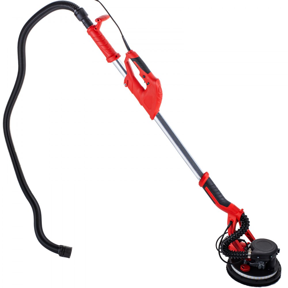 Electric Drywall Sander 750W 225mm 8.86" w/ LED Strip Light Extendable Sander