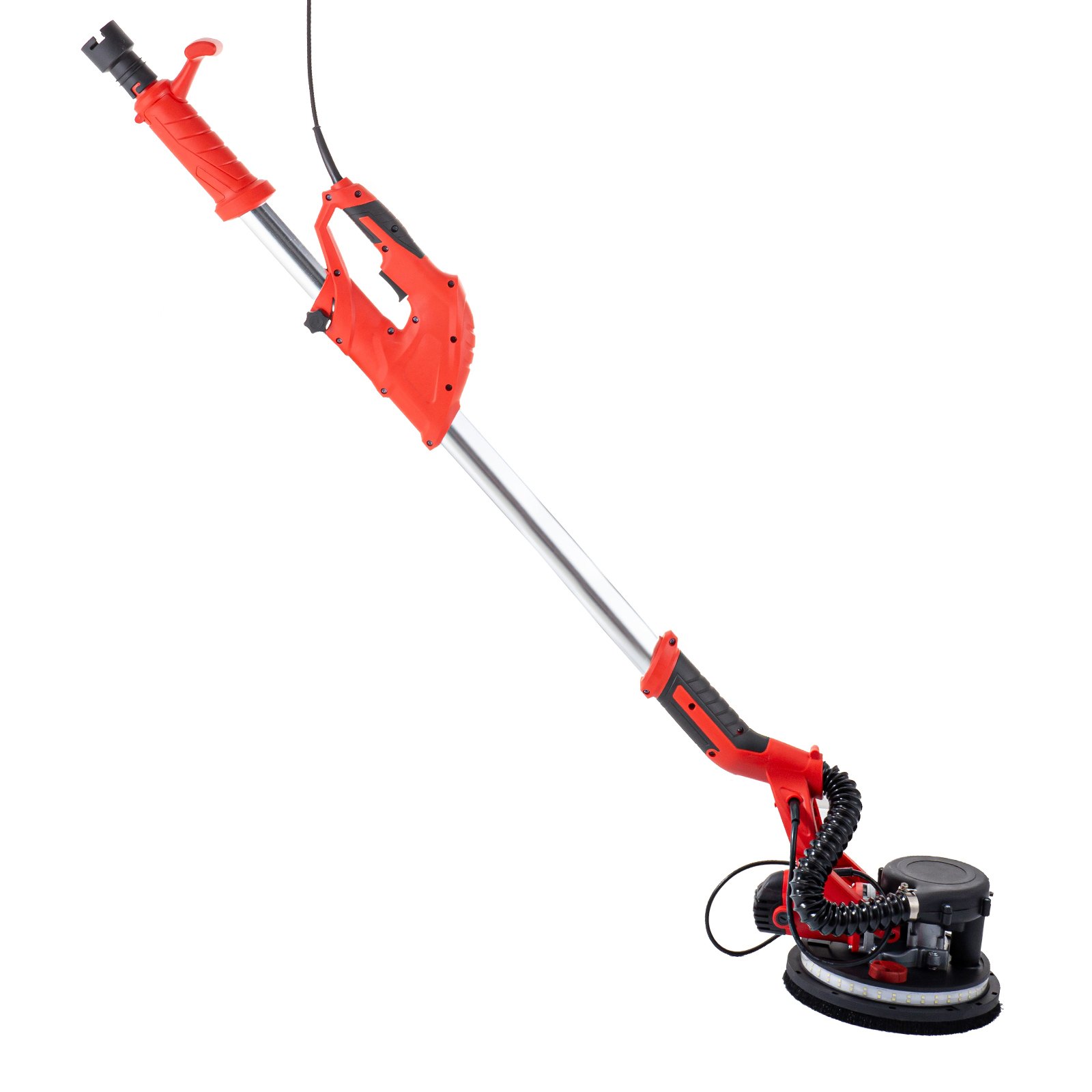 Electric Drywall Sander 750W 225mm 8.86" w/ LED Strip Light Extendable Sander