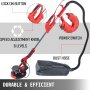 Electric Drywall Sander Extendable Sander With Vacuum Bag 750w Wall Disc Sander