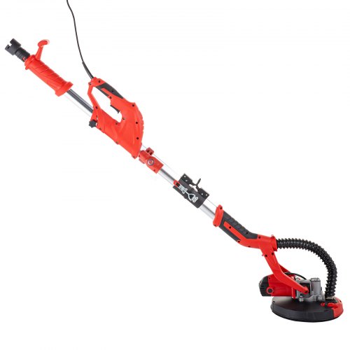 VEVOR Drywall Sander 750W Electric Drywall Sander Foldable Sheetrock Sander with Telescope Handle, Electric Sander Variable Speed 800-1750RPM, Wall Sander, LED Lights, Drywall Sanders, 6 Sand Pads