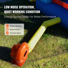 VEVOR Inflatable Bounce House Blower 1 & 1.2 HP 900W Commercial Air Pump Fan