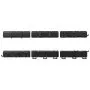 VEVOR Garage Tool Organizer 2514.6 mm 544 kg Wall Mount Garden Tool Rack, Heavy Duty Garage Hanging Storage Rack Organization with 6 Rails and 16 Adjustable Hooks, for Yard Tools, Shovel, Rake, Shed