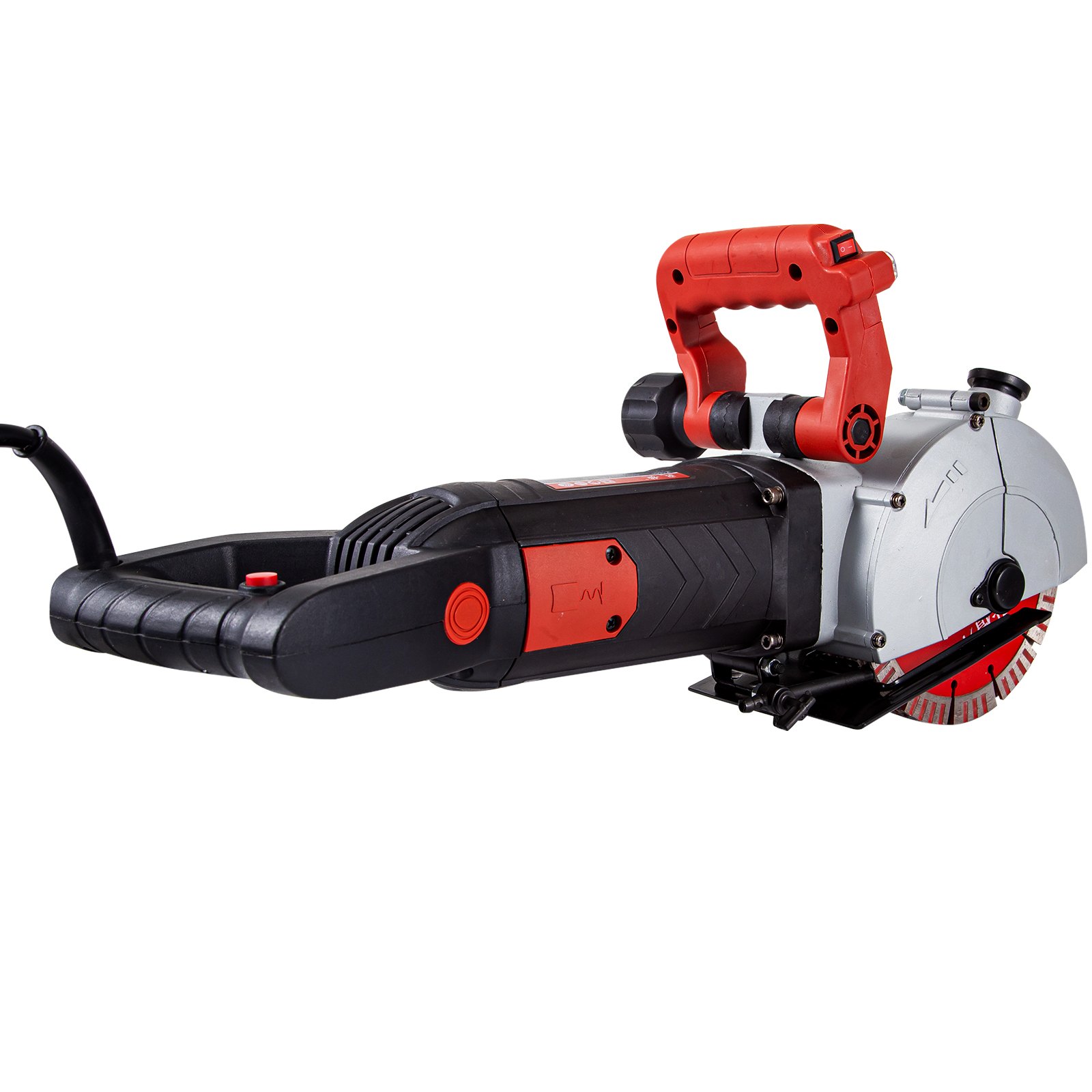 VEVOR Wall Chaser Wall Groove Cutting Machine 41 mm Depth 125 mm Saw Blades 8pcs