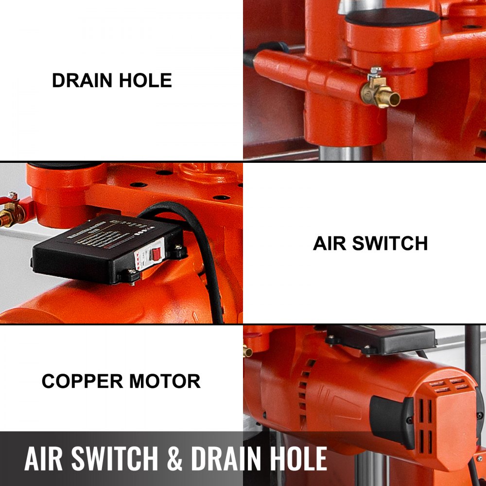 VEVOR Electric Reinforced Concrete / Brick Wall / Roadway Wall Cutter