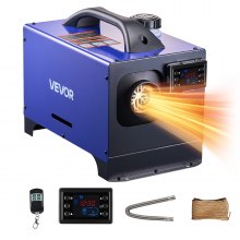 VEVOR Diesel Heater Portable Diesel Air Heater 8KW DC 12V/24V 1.3 Gal Fuel Tank