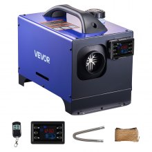 VEVOR Diesel Heater Portable Diesel Air Heater 8KW DC 12V/24V 1.3 Gal Fuel Tank