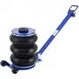 VEVOR Bag Air Jack 11000lbs Capacity Pneumatic Jack Quick Lift 5T, Heavy Duty, Car Repair Jacks and Floor Jacks, Folding Rod Fast Lifting, Triple Bag, with Two Wheels, Quick Car Lifting Jack