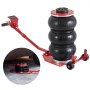 VEVOR Air Jack, 3 Ton/6600 lbs Triple Bag Air Jack, Airbag Jack with Six Steel Pipes, Lift up to 17.7 inch/450 mm, 3-5 s Fast Lifting Pneumatic Jack, with Long Handles for Cars, Garages, Repair, (Red)