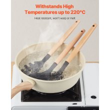 50 PCS Kitchen Cooking Utensils Set Silicone Spatula Spoon Tools Heat Resistant