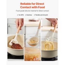 34 PCS Kitchen Cooking Utensils Set Silicone Spatula Spoon Tools Heat Resistant