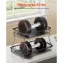 2 Tier Fruit Basket Bowl Kitchen Countertop Storage Stand Holder Banana Hanger