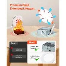 12 Pack 6 Inch 5CCT LED Recessed Ceiling Light with Junction Box 2700K-5000K