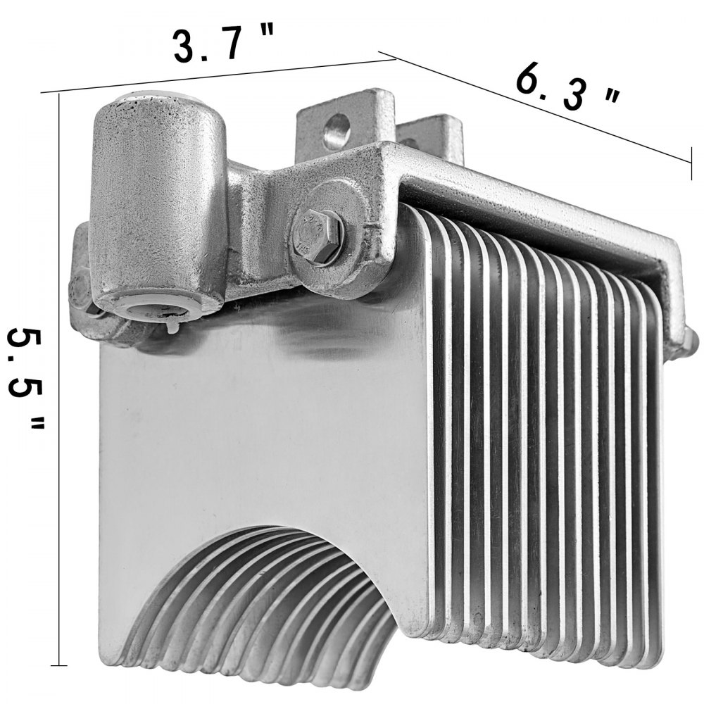 1/4" Pusher Head For Easy Onion Slicer Blade Fruit Dicer Convenient Silver