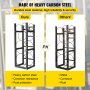 VEVOR Refrigerant Tank Rack with 2-30lb and Other 3 Saving Space Cylinder Tank Rack 35x13x14-inch Refrigerant Cylinder Rack Gas Cylinder Racks and Holders for Gas Oxygen Nitrogen Storage