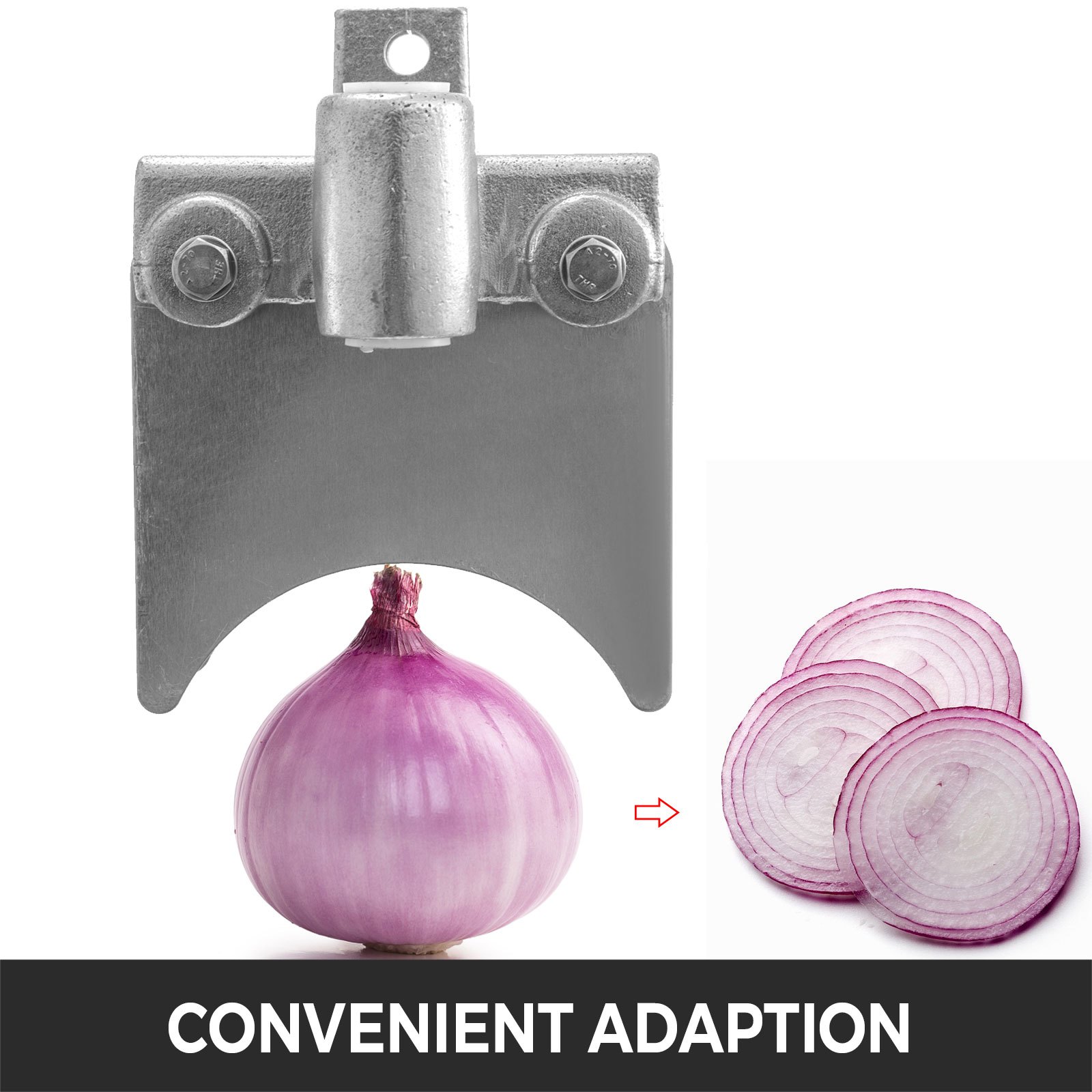 3/16" Pusher Head For Easy Onion Slicer Blade Average Force Fruit Cutter Dicerr