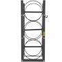 VEVOR Refrigerant Tank Rack with 3x30lb Cylinder Saving Capacity Cylinder Tank Rack 33x13x4 inch Refrigerant Cylinder Rack Gas Cylinder Racks and Holders for Gas Oxygen Nitrogen Storage