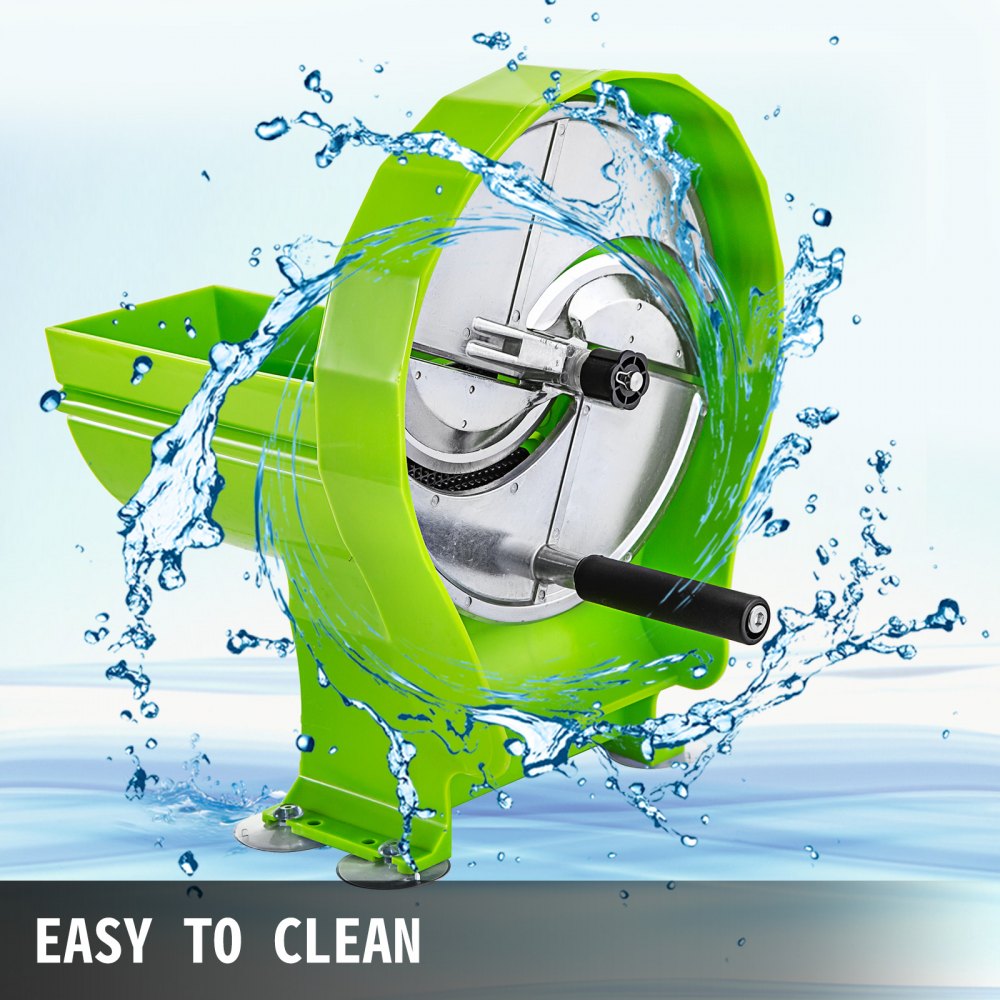 VEVOR Commercial Manual Vegetable Fruit Slicer Kitchen Cutter Machine Green