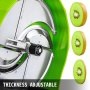 Three Troughs Manual Vegetable Fruit Slicer Adjustable Thickness Cutter 0-10mm