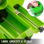 Three Troughs Manual Vegetable Fruit Slicer Adjustable Thickness Cutter 0-10mm