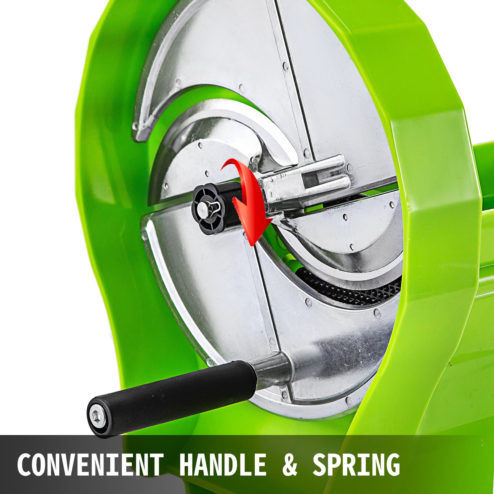 VEVOR Commercial Manual Vegetable Fruit Slicer Kitchen Cutter Machine Green