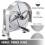 Aluminum Manual Vegetable Fruit Slicer with Adjustable Thickness 0.2-12mm