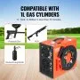 VEVOR PCP Air Compressor, 4500PSI/30Mpa Portable PCP Compressor - Built-in Water and Fan Cooling System, Auto-Stop | DC12V/AC120V Air Compressor