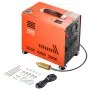 VEVOR PCP Air Compressor, 800W Dual-Cylinder PCP Airgun Compressor 4500PSI/30Mpa with Built-in Fan Cooling System, Auto-Stop | Oil Free Paintball Tank Compressor for Air Rifle, Scuba Diving Bottle