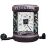 VEVOR Inflatable Cash Cube Cash Cube Booth Black with Blowers Money Grab