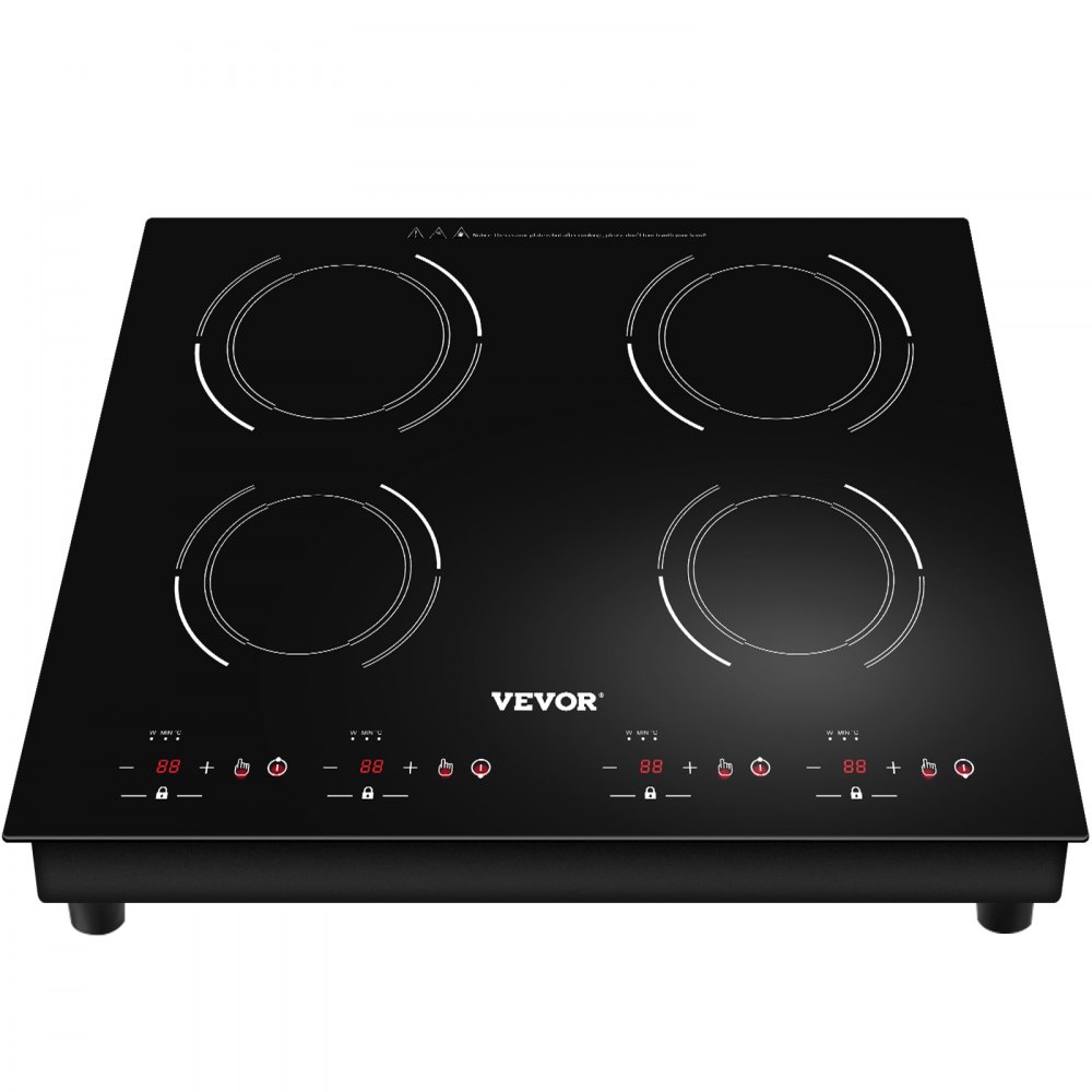 VEVOR Electric Induction Cooktop Built-in Stove Top 23in 4 Burners 220V