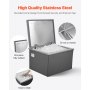 113.7 Qt Drop in Ice Chest Ice Cooler Ice Bin Stainless Steel 28"x20"x17"