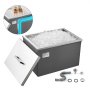 31.7 Qt Drop in Ice Chest Ice Cooler Ice Bin Stainless Steel 20"x14"x12"