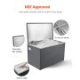 87.6 Qt Drop in Ice Chest Ice Cooler Ice Bin Stainless Steel 28"x16"x17"