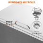 VEVOR 24"x20"x15" Drop in Ice Chest Ice Cooler Ice Bin Stainless Steel w/Cover