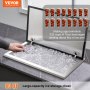 VEVOR drop in ice chest 83 qt, showcasing large-capacity ice storage for 332 cups of beverages.