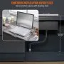 VEVOR Drop in Ice Chest, 20"L x 16"W x 13"H Stainless Steel Ice Cooler, Commercial Ice Bin with Hinged Cover, 40 qt Outdoor Kitchen Ice Bar, Drain-pipe and Drain Plug Included, for Cold Wine Beer