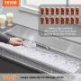 VEVOR 36"x18"x14" Drop in Ice Chest Ice Cooler Ice Bin Stainless Steel w/Cover