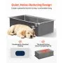 VEVOR 33-inch Kitchen Undermount Single Bowl Sinks, Stainless Steel Drop-In Farmhouse Basin with Ledge & Accessories, Household Dishwasher Sinks for RV, Prep Kitchen, Laundry Room, Bar