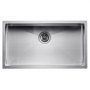VEVOR 76cm Kitchen Sink Workstation, 304 Stainless Steel Undermount Sinks, Drop-In Single Bowl Farmhouse Basin with Accessories, Household Dishwasher Sinks for RV, Prep Kitchen, Laundry Room, Bar