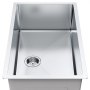VEVOR Kitchen Sink, 304 Stainless Steel Drop-In Sinks, Undermount Single Bowl Basin with Accessories(Pack of 3), Household Dishwasher Sinks for Workstation, RV, Prep Kitchen, and Bar Sink, 30 inch"