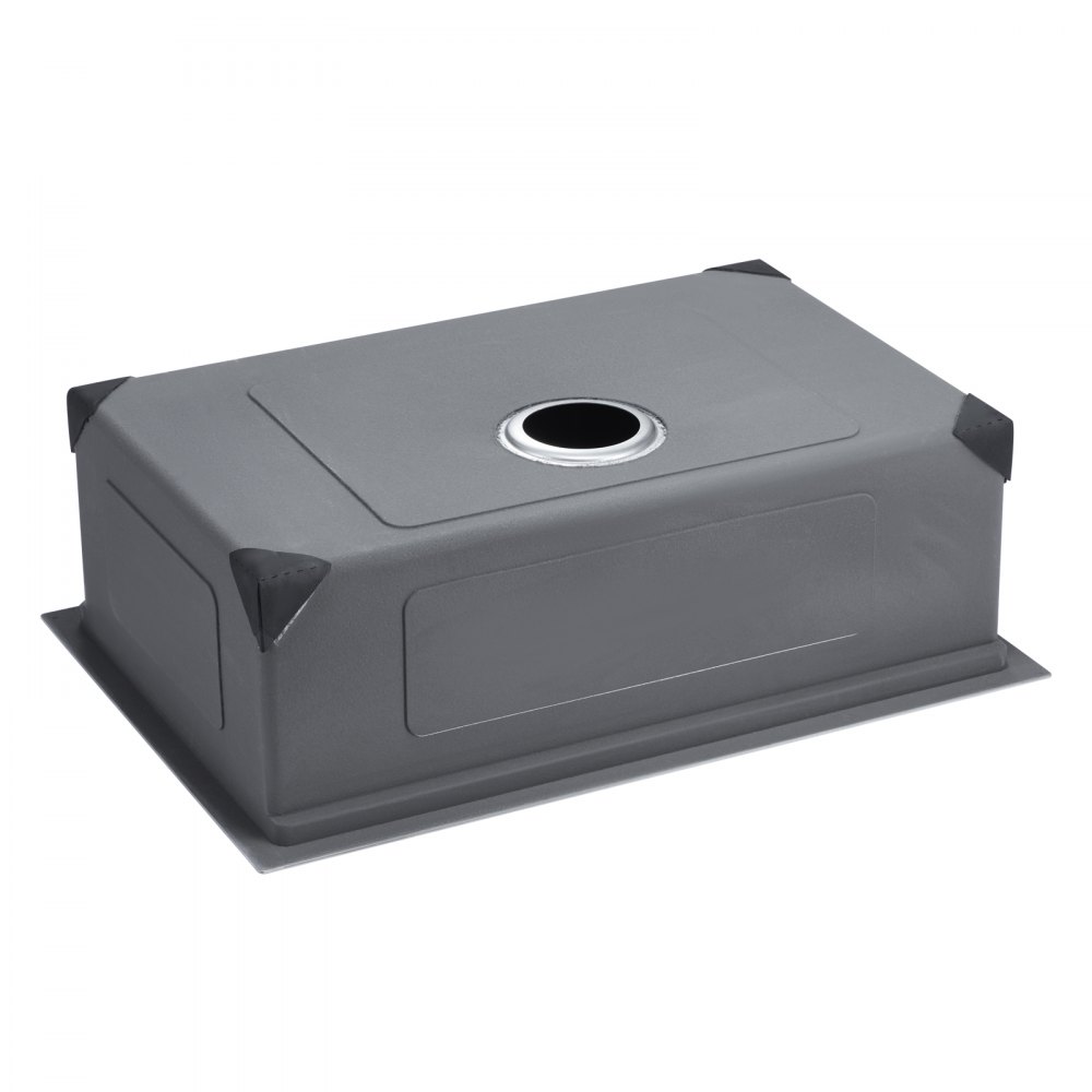 VEVOR 30 inch Kitchen Sink Workstation, 304 Stainless Steel Undermount Sink, Drop-In Single Bowl Farmhouse Basin with Ledge & Multiple Accessories, Household Dishwasher Sinks for RV, Prep Kitchen, Bar