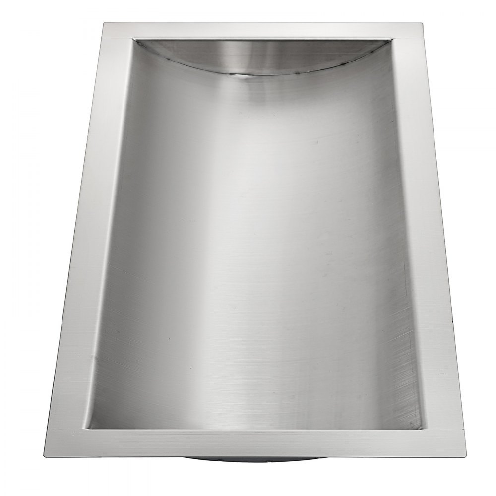VEVOR 304 Stainless Steel Drop-In Deal Tray 14" Deep x 10" Wide x 2" High Brushed Finish for Cash register window