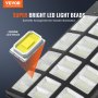 VEVOR 1200W LED Solar Street Light 1900LM Solar Motion Sensor Lamp Outdoor Wall