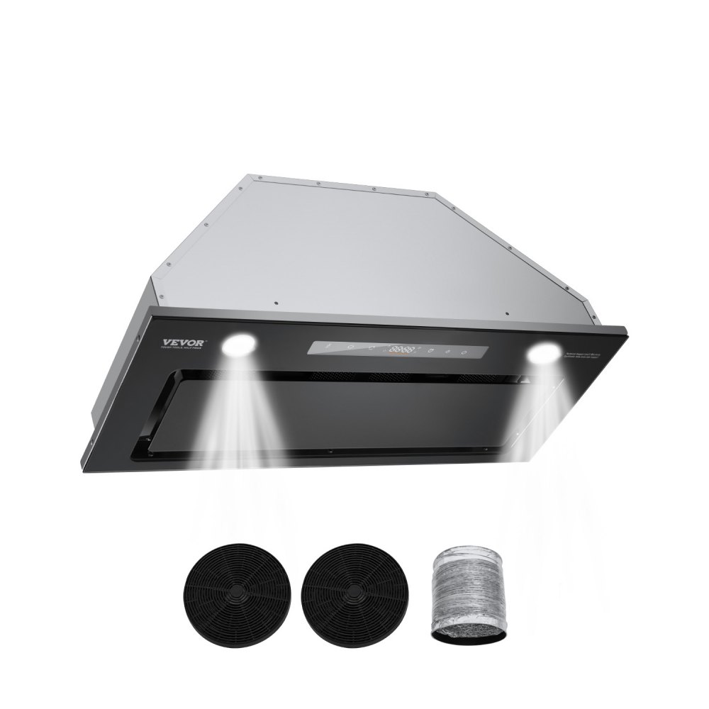 VEVOR 30in Built-in Range Hood Insert Vent Hood 800CFM Gesture & Touch Control