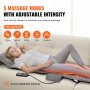 VEVOR Full-Body Massage Cushion with Heat 10 Vibration Motor 5 Modes 3 Intensity