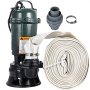 500w Submersible Sewage Dirty Water Pump Heavy Duty Septic Pool+ 30m