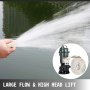 500w Submersible Sewage Dirty Water Pump Heavy Duty Septic Pool+ 30m