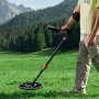 VEVOR Waterproof Metal Detector, 304.8 mm, Professional High Accuracy Gold Detector for Adults, with Display, Wireless Headphones, 7 Modes, Adjustable Length, for Detecting Gold Treasure Hunting, IP68