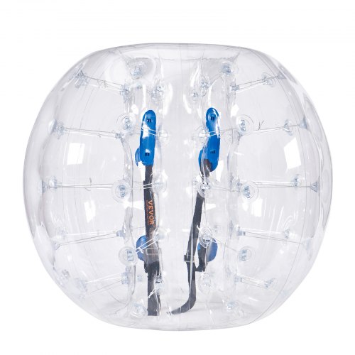 VEVOR Inflatable Bumper Ball 1-Pack, 4FT/1.2M Body Sumo Zorb Balls for Teen, 0.8mm Thick PVC Human Hamster Bubble Balls for Outdoor Team Gaming Play, Bumper Bopper Toys for Garden, Yard, Park
